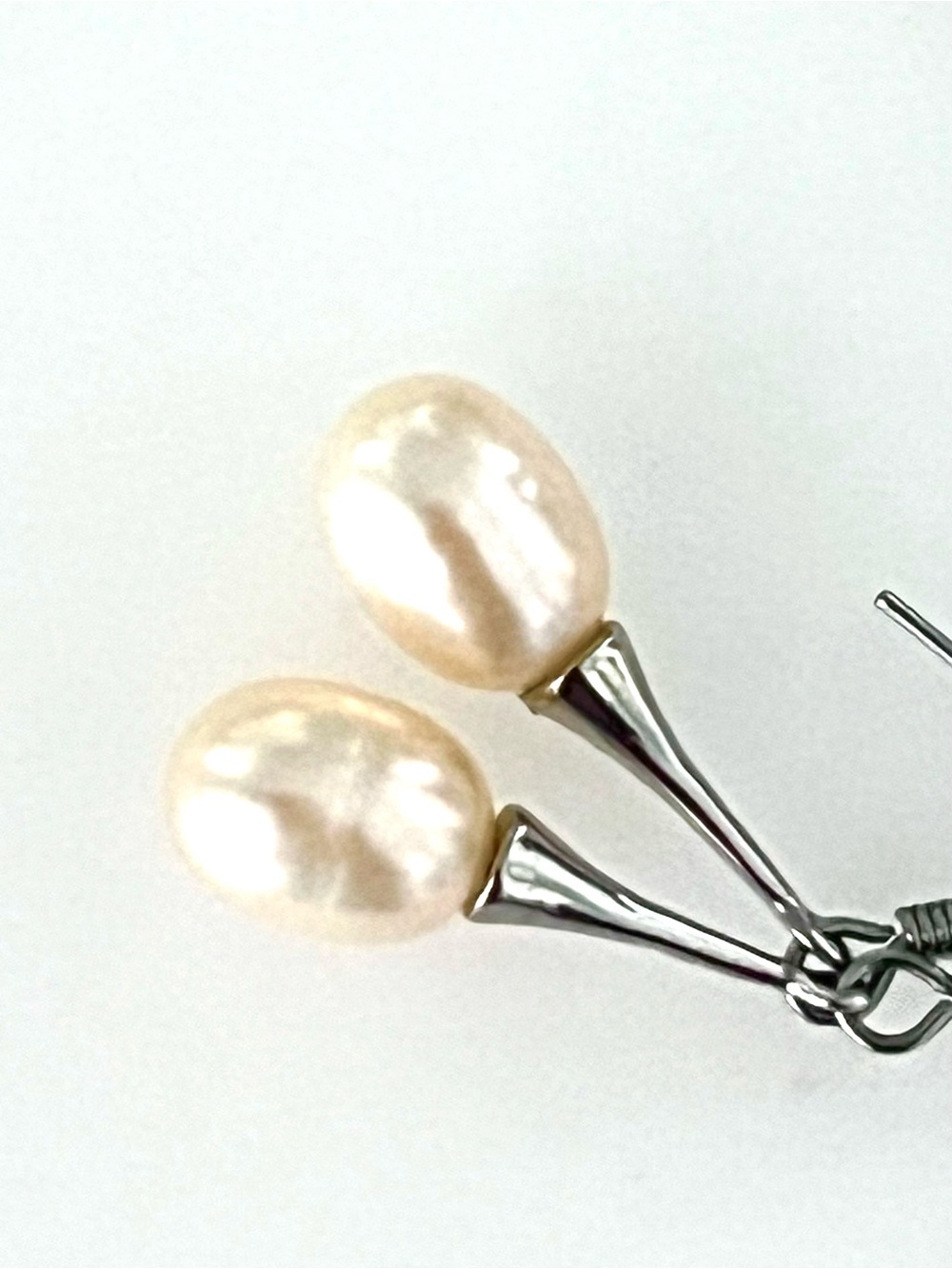 Freshwater Pearl 14KGP Drop Earrings - Picture 3 of 5
